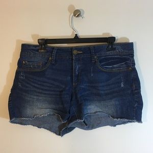 Faded Glory Distressed Jean Shorts 8